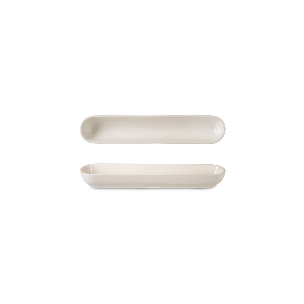 Toledo Cream Olive Plate